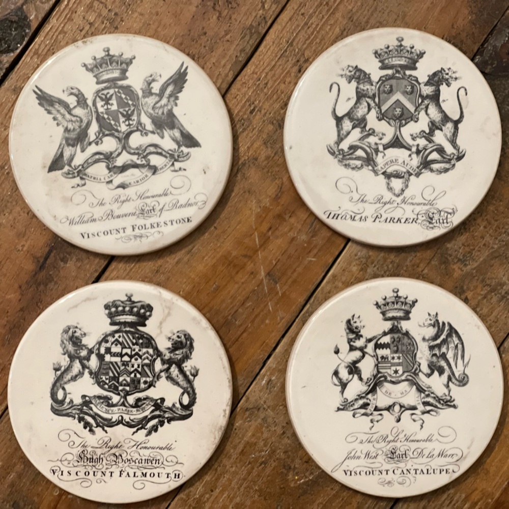 Restoration Hardware Coasters (set of 4)